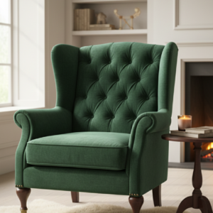 bottle green textured